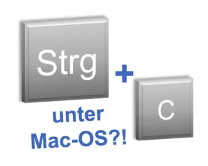 Strg + C am Mac nutzen: so funktioniert die Windows-Tastatur am Mac